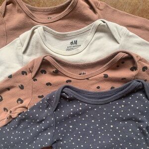 Organic cotton onesies